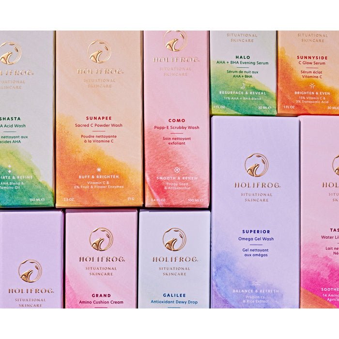 Holifrog Superior Omega Nutritive Gel Wash - mood packaging