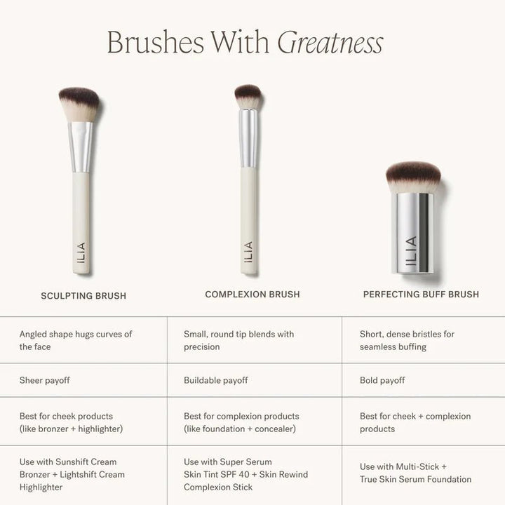 ILIA Beauty Lightshift Cream Highlighter - Pinsel zur Anwendung