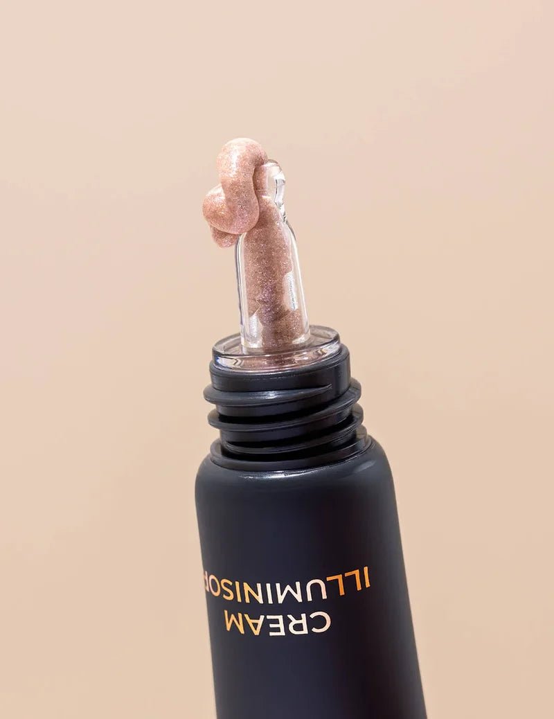 INIKA Organic Cream Illuminisor Pink Pearl - Highlighter Close-up