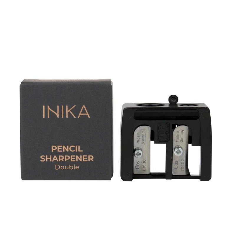 INIKA Organic Double Pencil Sharpener - Freisteller mit Verpackung