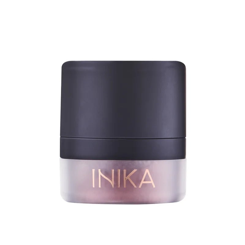 INIKA Organic Mineral Blush Puff Pot Rosy Glow - Freisteller mit geschlossenem Deckel