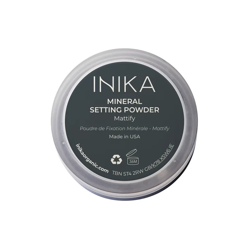 INIKA Organic Mineral Setting Powder - Rückseite