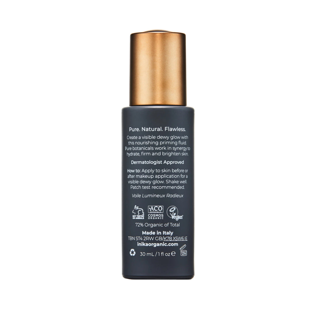 INIKA Organic Radiant Glow Veil - Rückseite