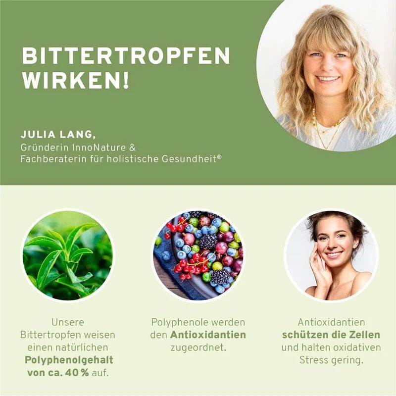Innonature Bittertropfen: Pre Meal Drops - Wirkung