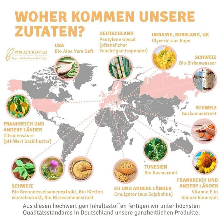 Innonature Haarwurzel Tonikum - Zutaten