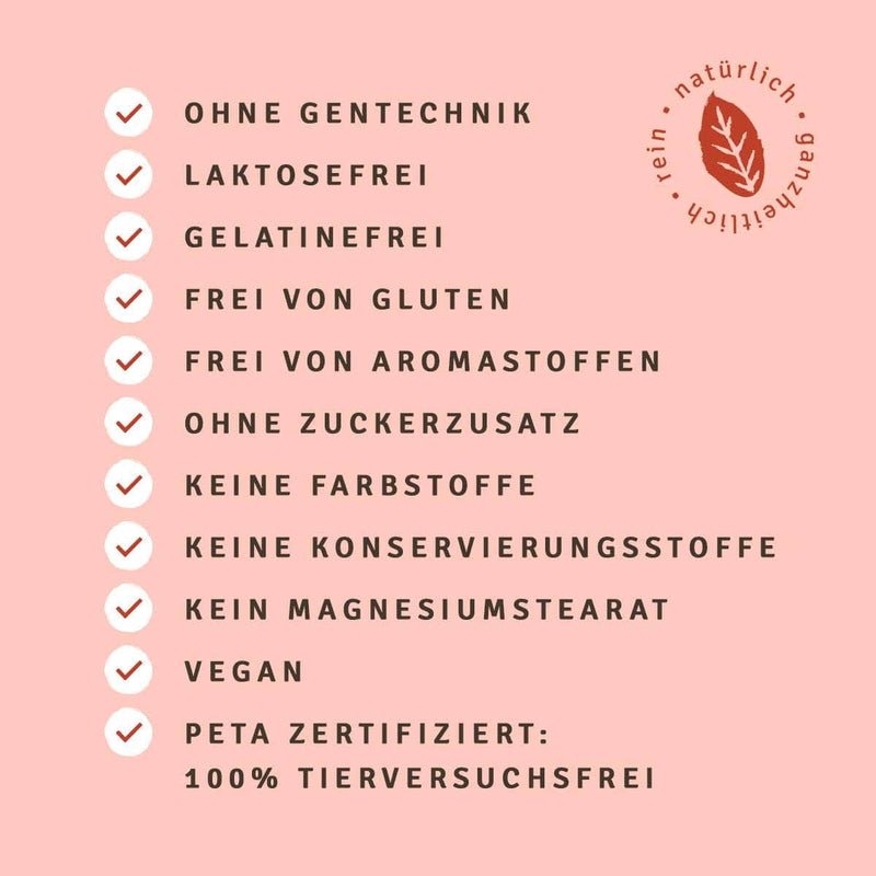 Innonature Vitamin B Komplex Kapseln - Inhaltsstoffe