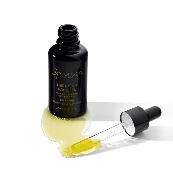 Best Skin Enriching Face Oil open bottle