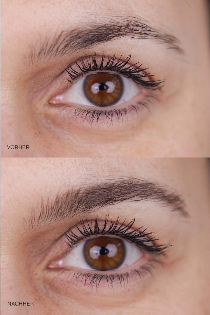 Jacks Beauty Line Eyebrow Pencil - Brown Vorher und Nachher