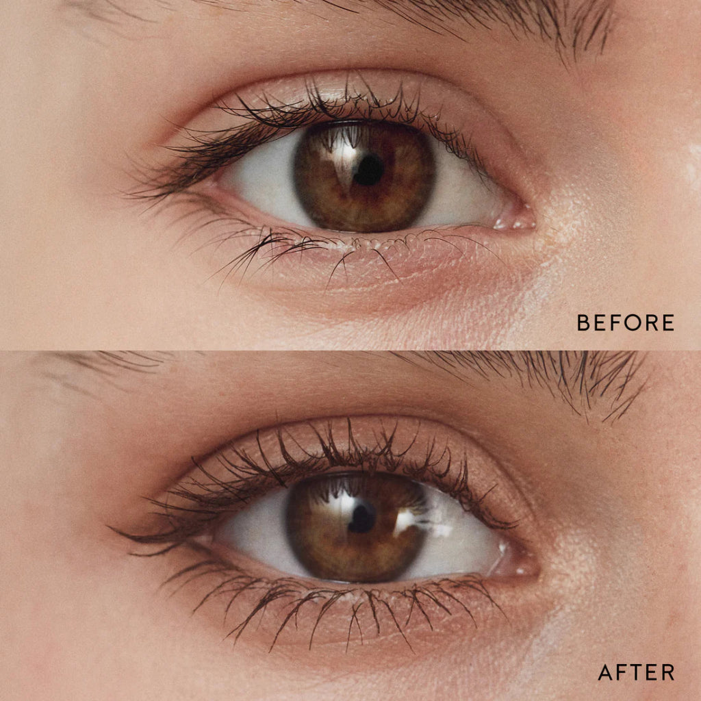 Im-Possible Mascara Brown - Before and After