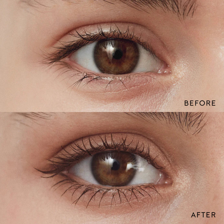 Im-Possible Mascara Brown - Before and After