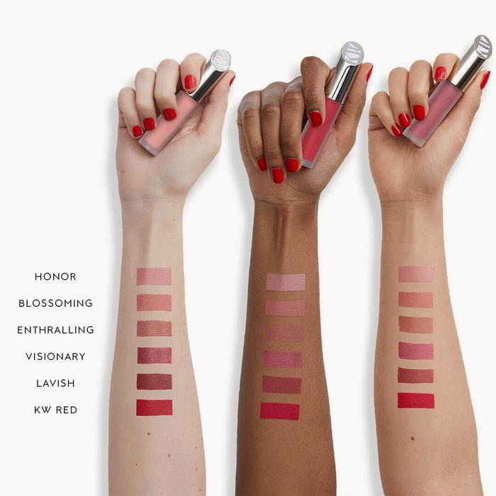 Matte Naturally Liquid Lipstick Arm Swatches