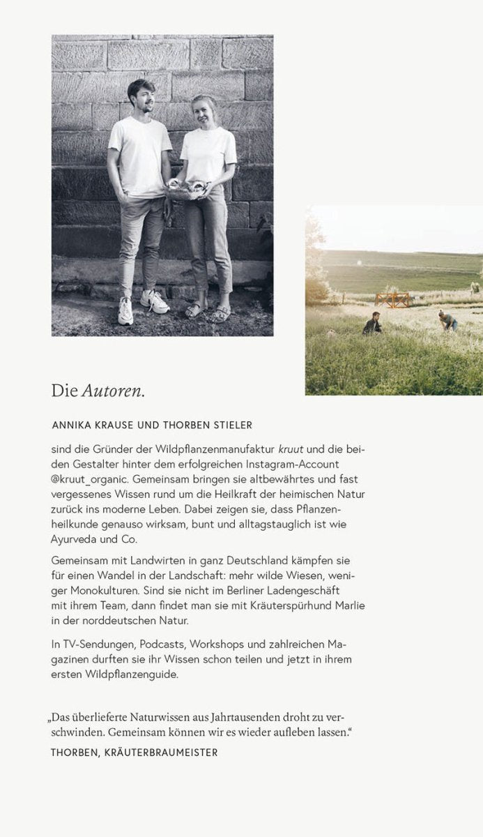 Wildpflanzen im Alltag Die Autoren