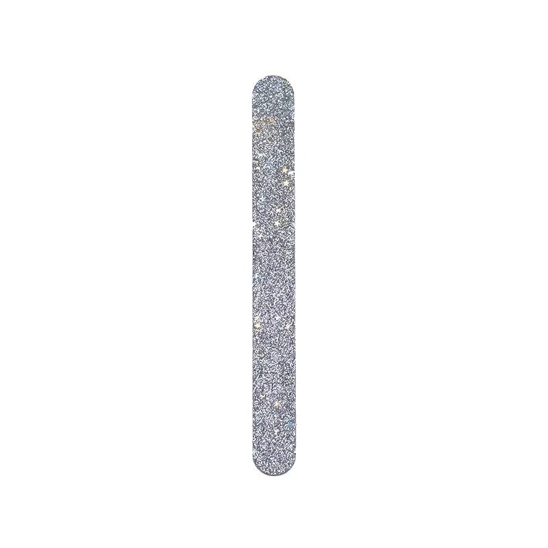 Glitter Nail File Silver