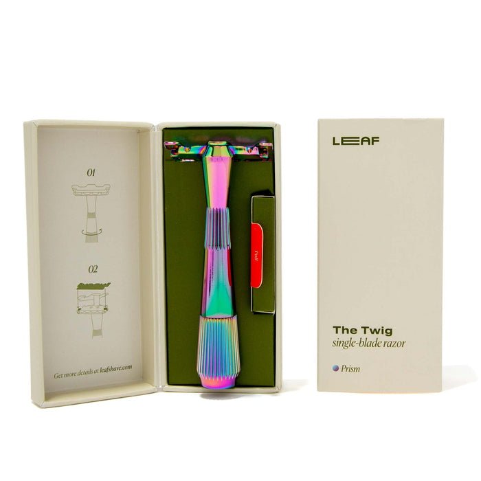 The Twig Razor Kit Prism in box