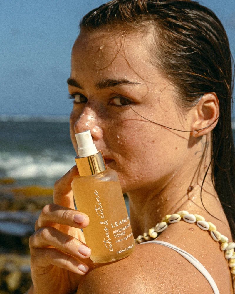 Citrus And Citrine Regenerating Toner - Model at the sea