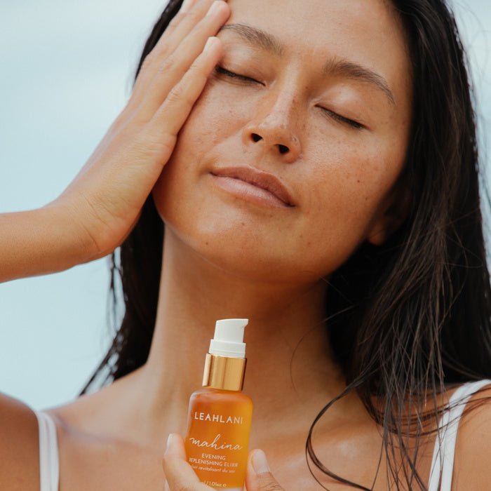 Leahlani Mahina Evening Replenishing Elixir & Model II