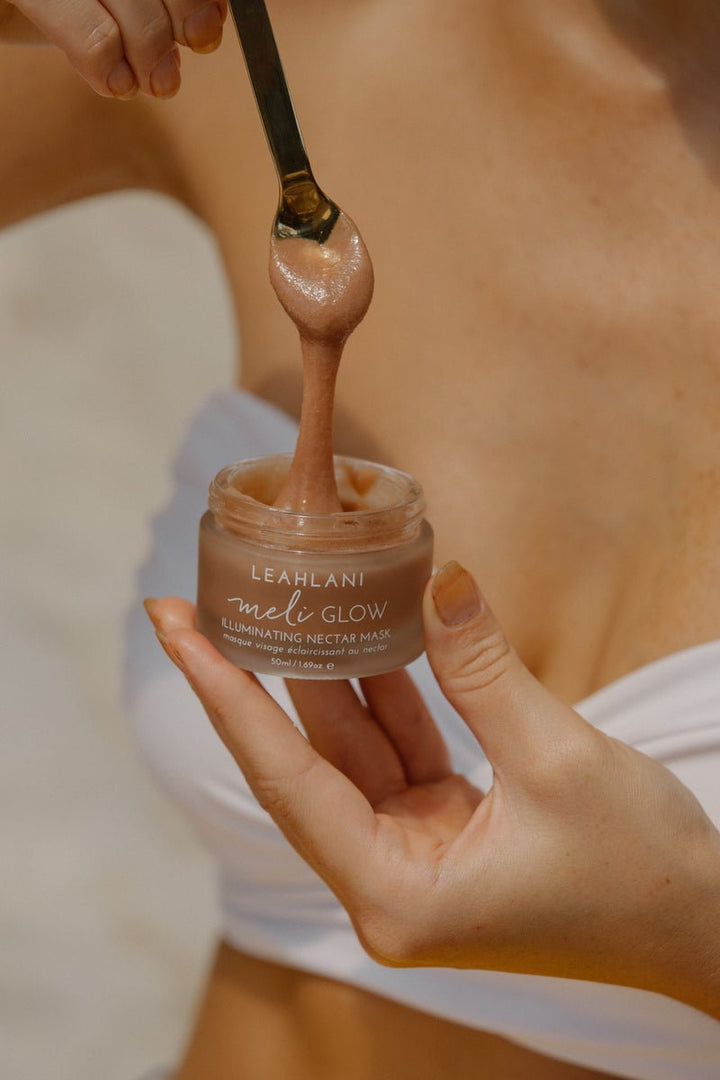 Meli Glow Illuminating Nectar Mask Texture