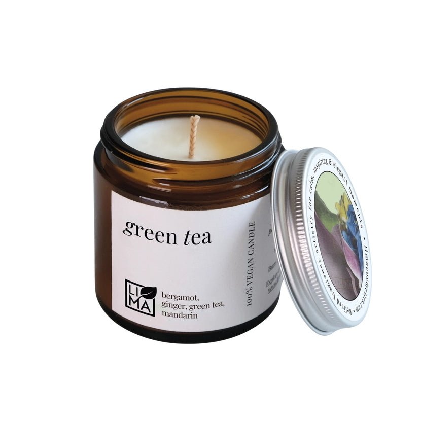 Green Tea Duftkerze 120 ml - Blanda Beauty