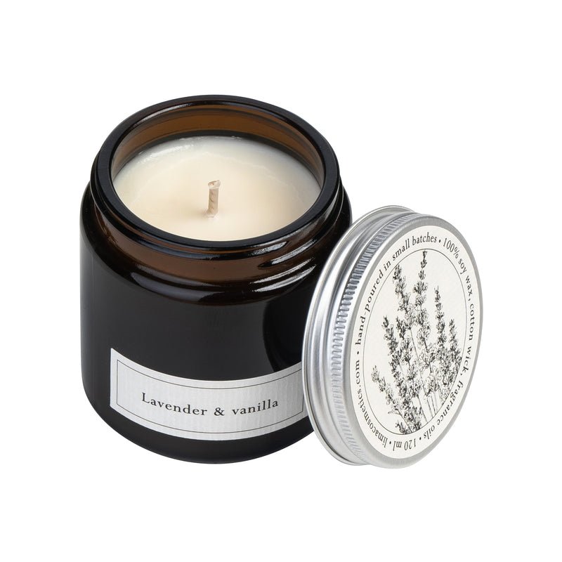Lavender und Vanilla Duftkerze