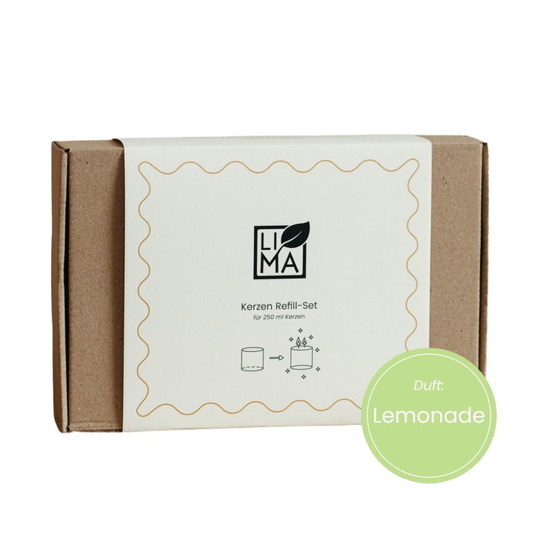 Lima Cosmetics Lemonade DIY Kerzen Refill-Set - Freisteller