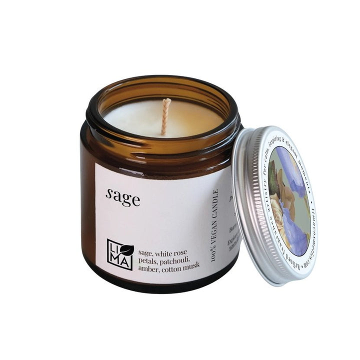 Sage Duftkerze 120 ml - Blanda Beauty