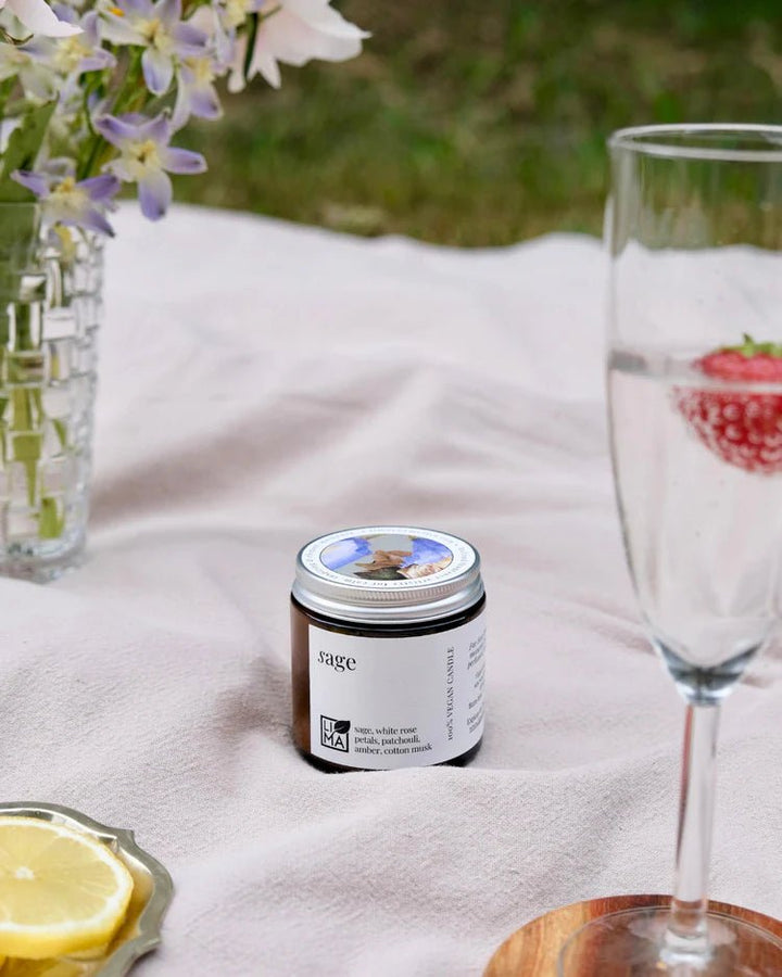 Sage Duftkerze 120 ml - Blanda Beauty