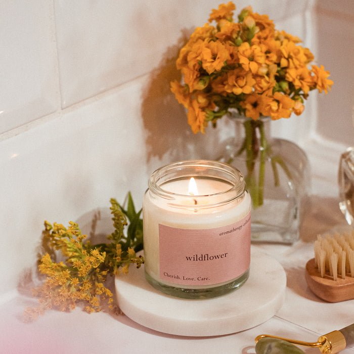 Lima Cosmetics Wildflower Aromakerze - with wildflowers