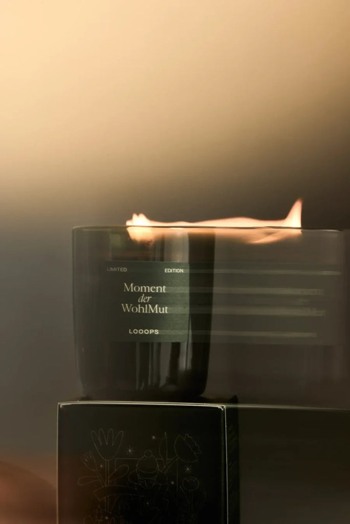 Duftkerze Moment der WohlMut Still Life
