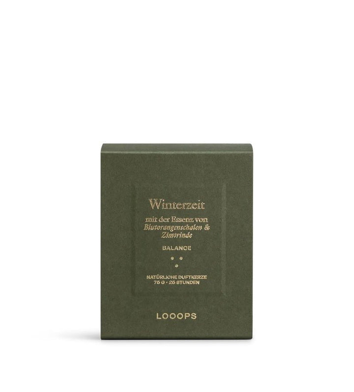 Winterzeit Dufkerze Limitierte Winteredition Verpackung klein