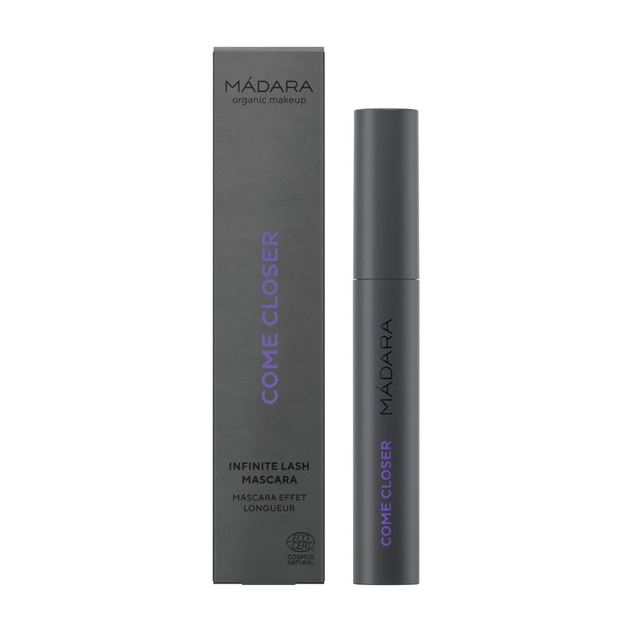 Mádara Come Closer Infinite Lash Mascara with packaging