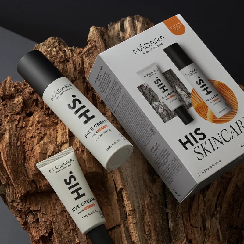 Mádara HIS Skincare 2-Step Face Routine Set - Mood Set