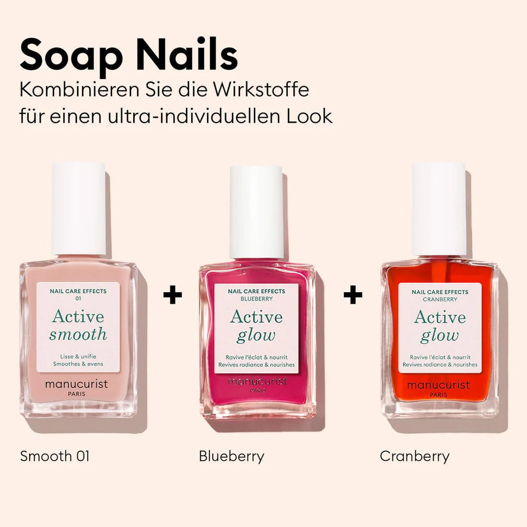 Active Glow Cranberry - Soap Nails