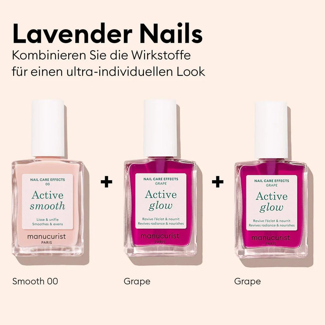 Active Glow Grape - Lavender Nails