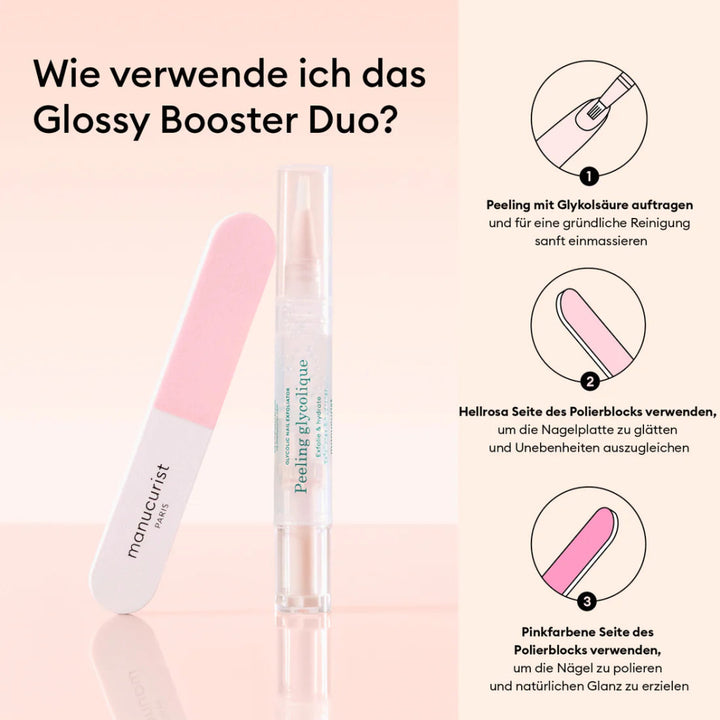 Glossy Booster Duo 4 ml - Blanda Beauty