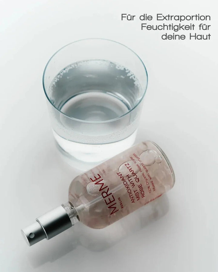 Merme Berlin Antioxidant Mist with Rose Quartz - Feuchtigkeit
