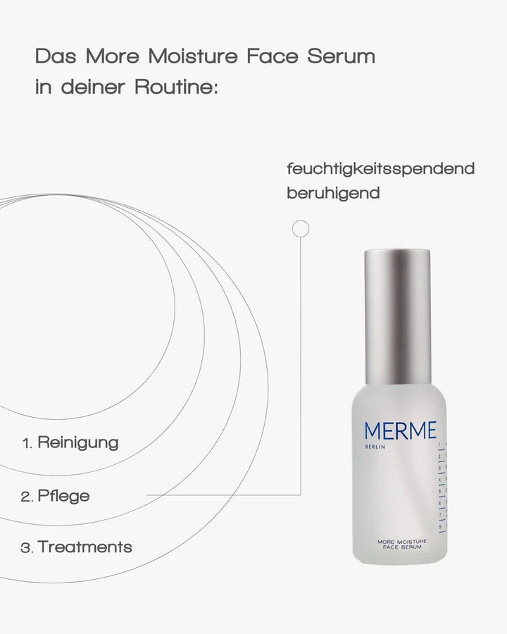Merme Berlin More Moisture Face Serum - Routine
