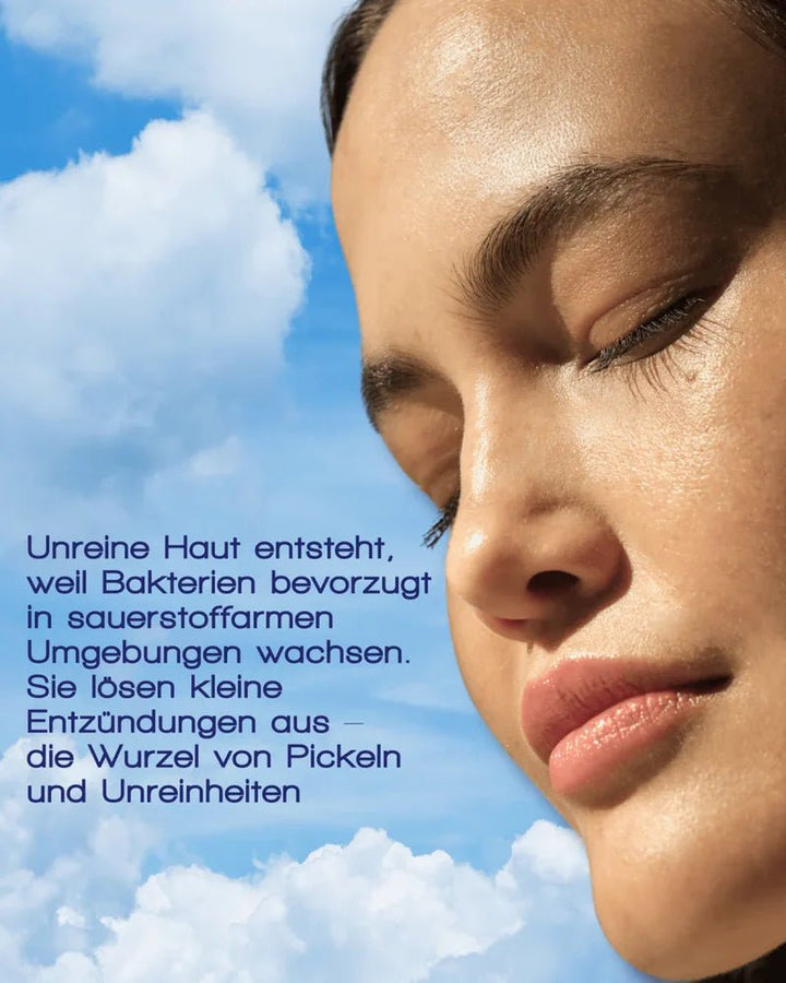 Oxygen Water - unreine Haut entsteht