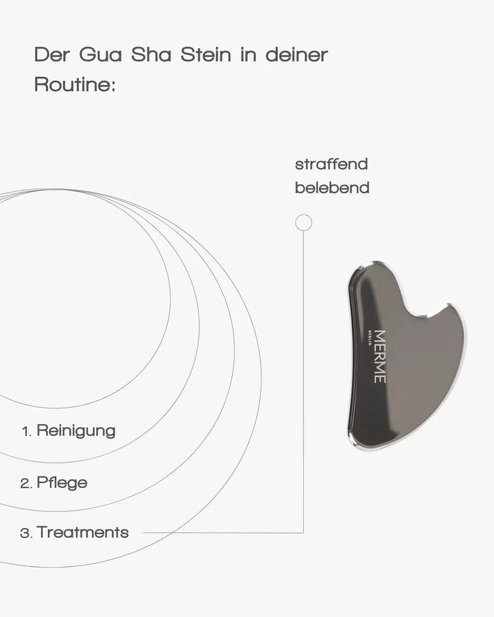 Merme Berlin Stainless Steel Gua-Sha - Routine