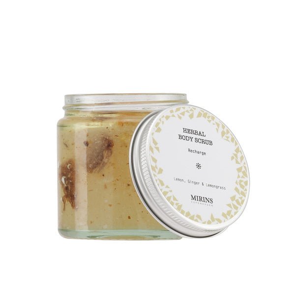 Mirins Copenhagen Body Scrub Recharge - Lemon, Ginger & Lemongrass 120 ml