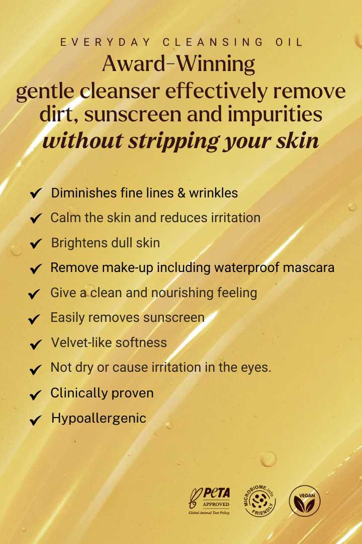 Naya Everyday Cleansing Oil - Award Winner