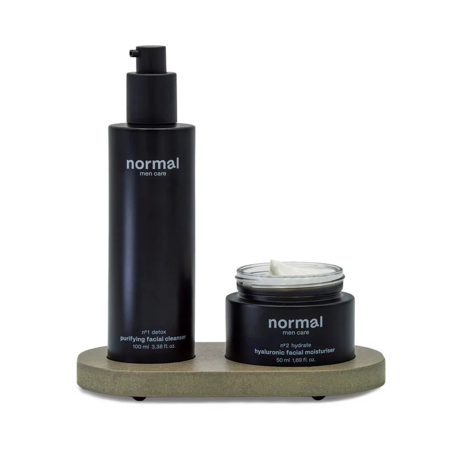 Normal Mencare The Essential Skincare Set - Freisteller geöffneter Deckel