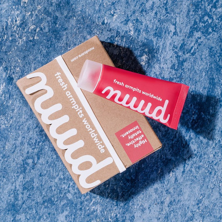 The Carefree Deodorant Still Life blue