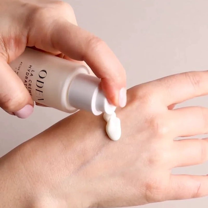 Oden Crème Hydratante - Textur Handrücken 2