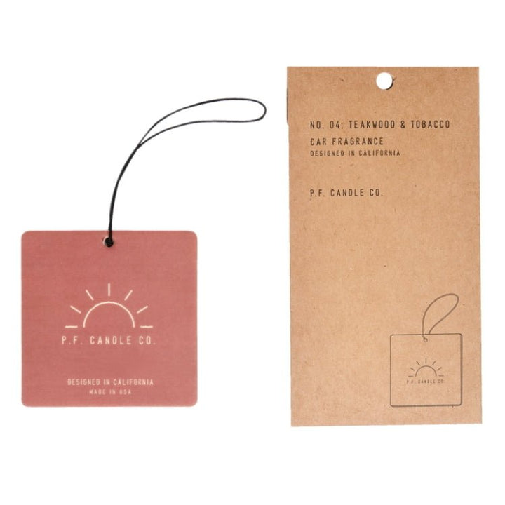 No. 04 Teakwood & Tobacco Car Fragrance
