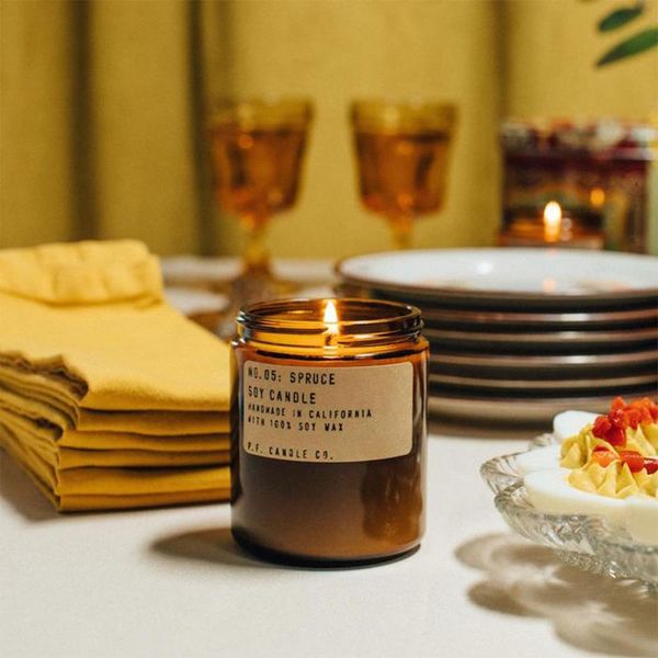 P.F. Candle Co. No. 05 Spruce - still life