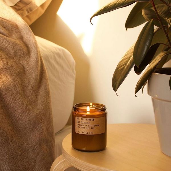 P.F. Candle Co. No. 05 Spruce - night time