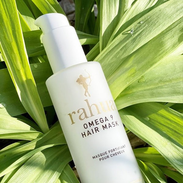 Rahua Omega 9 Hair Mask - close up in rainforest
