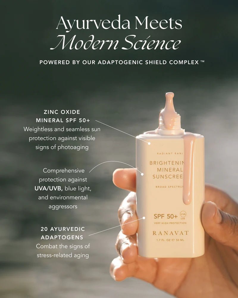 Ranavat Brightening Mineral Sunscreen SPF 50+ - Key Ingredients