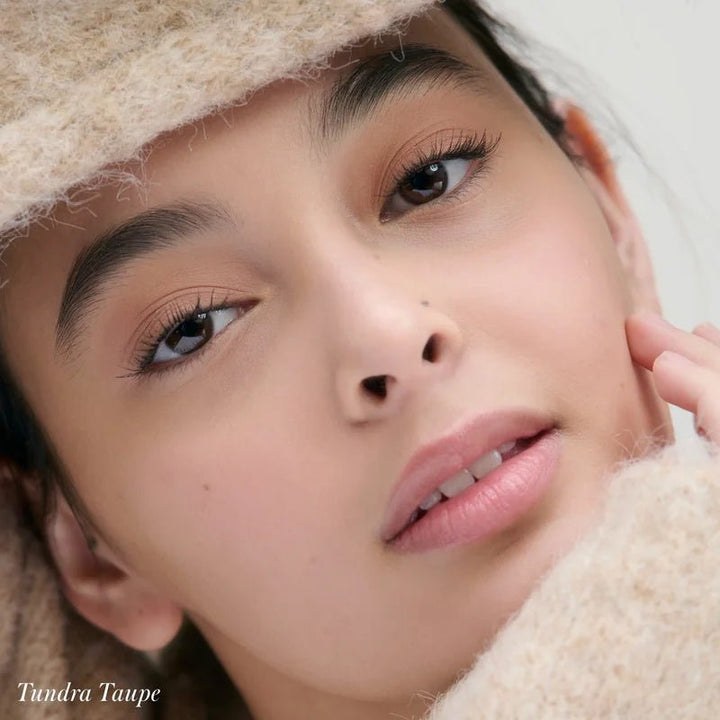 Cashmere Matte Eyelights Tundra Taupe Model