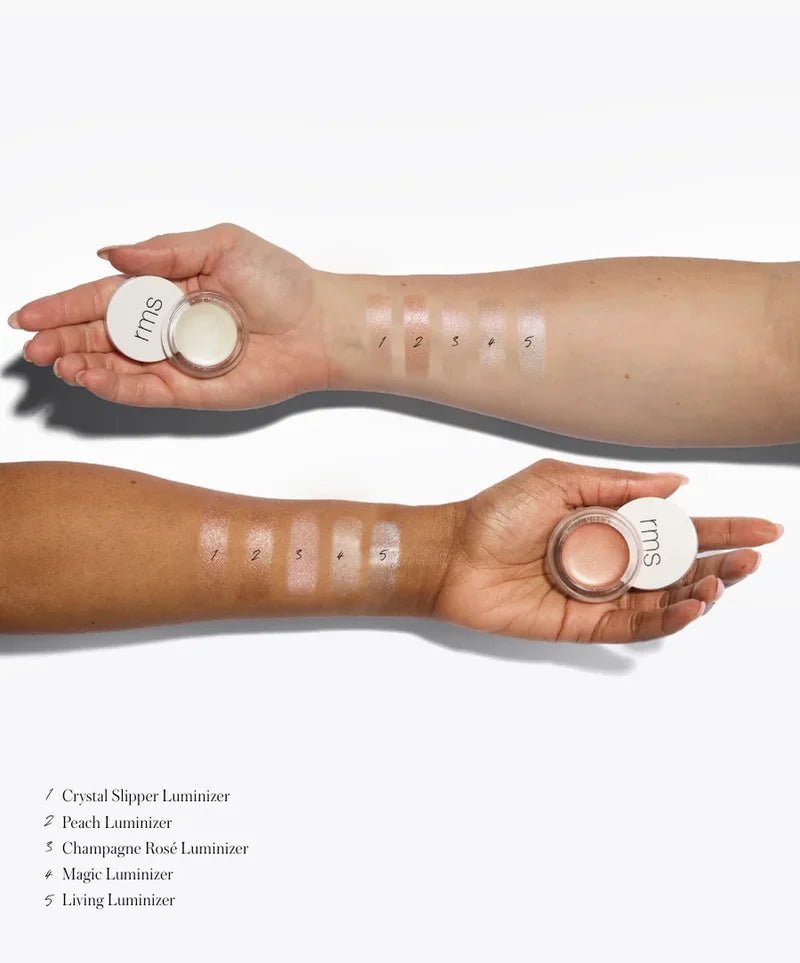 RMS Luminizer Arm Swatches